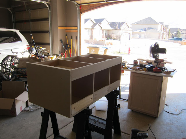 mudroom bench build