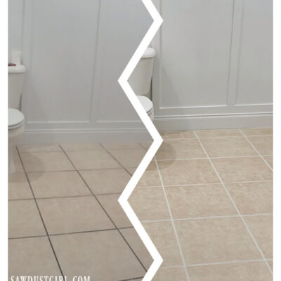 Grout Paint-it really works!