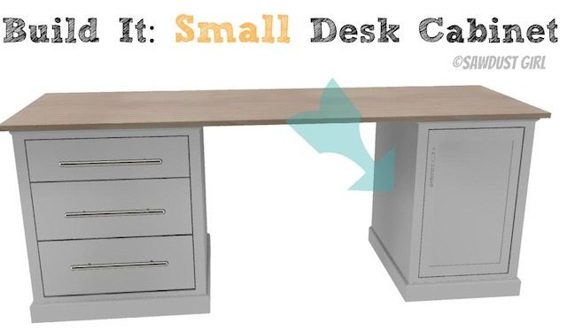 free woodworking plans for office desk