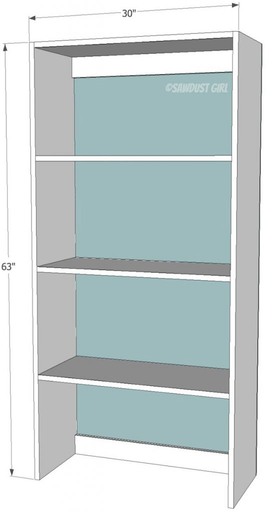 Build a bookshelf with free plans!