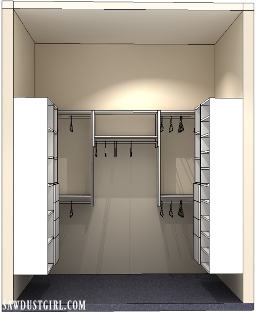 Modular Closet design