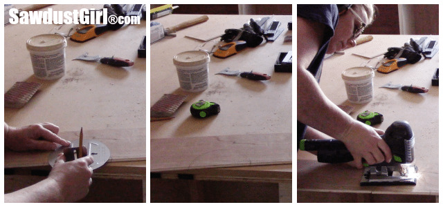 Installing a DIY Plywood V-Groove Plank Ceiling Sanding