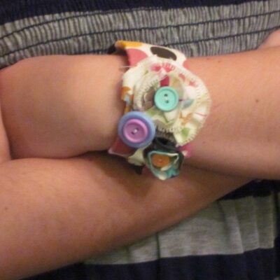 Fabric Slap Bracelet -$1 Gift Idea