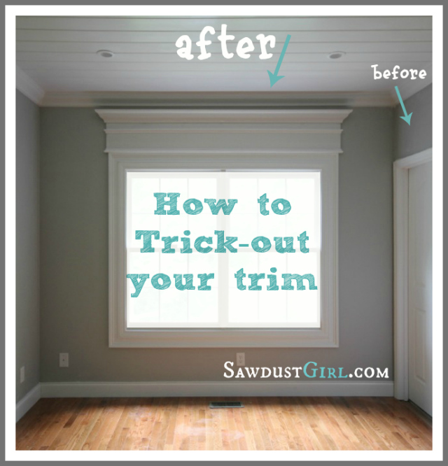 How to trick out your trim molding
