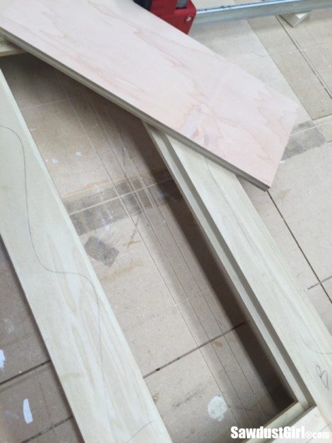 Building Drawer Fronts for Inset Drawers