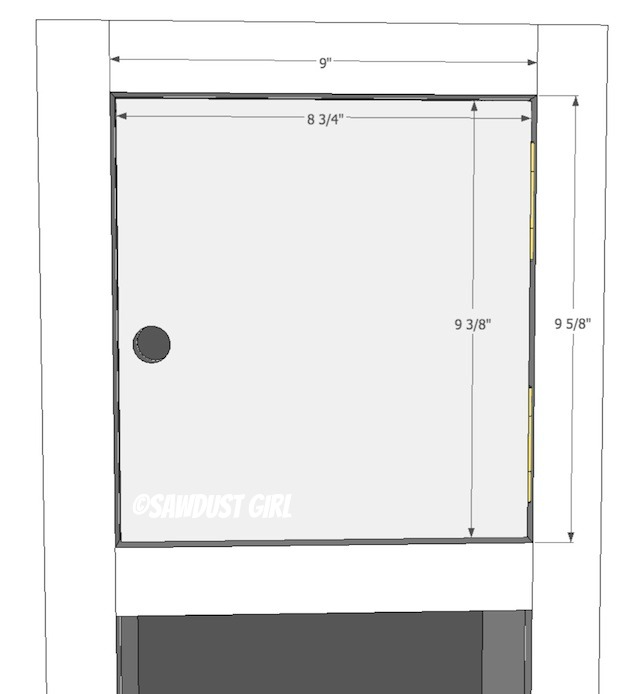 Doors for DIY lockers
