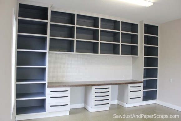 How to Build Built-In Workshop Cabinets in Garage