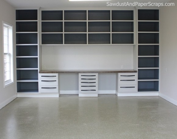 How to Build Built-In Workshop Cabinets in Garage