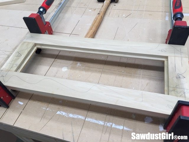 Building Drawer Fronts for Inset Drawers
