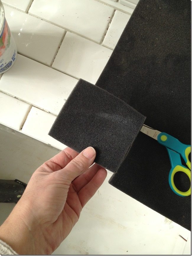 How to grout tile with a decorative profile.