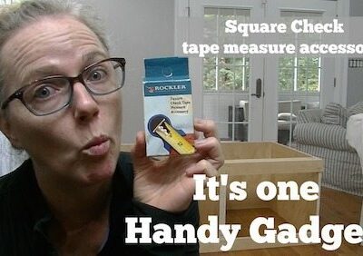 Square Check tape measure accessory – super handy gadget