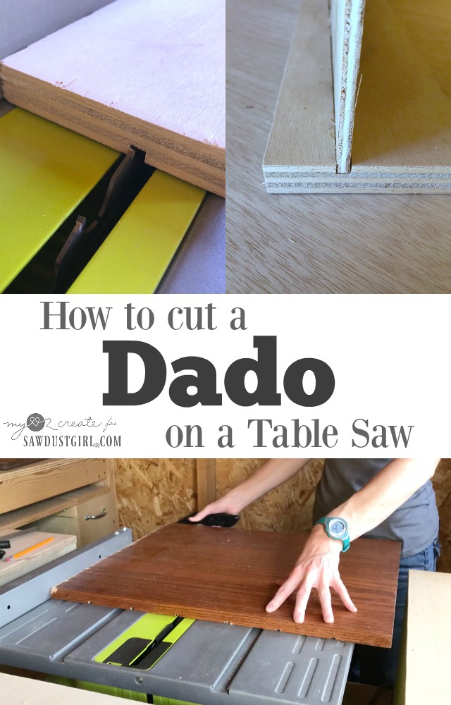 how to cut a dado on a table saw