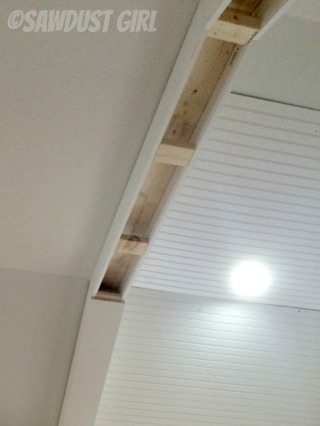 How to Build a Box Beam Ceiling