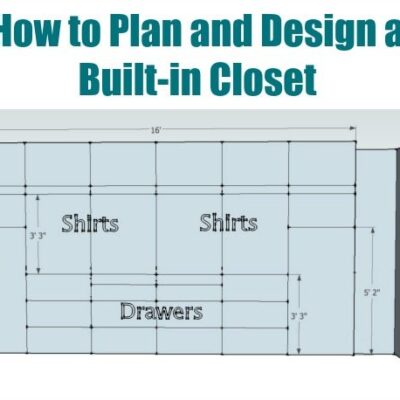 How to plan and design a walk in closet
