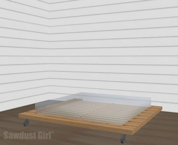 How to Make an Industrial Platform Bed - Woodworking Plans - Free DIY Bed Plans