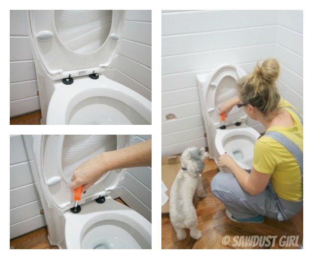 how to replace a toilet seat