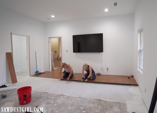installing laminate floors