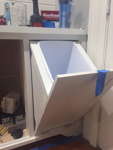 Tilt-out Storage Cabinet