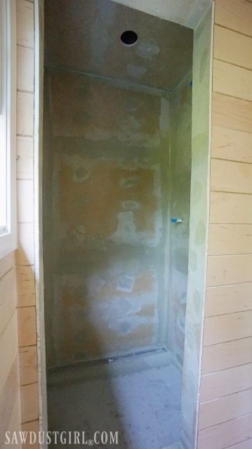 Waterproof Shower Wall Board Installation