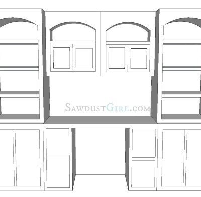 Living Room Office Plan – Kelly C’s project part 1