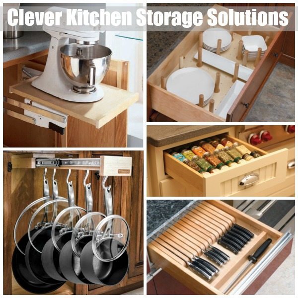 Clever Kitchen Storage Solution Ideas