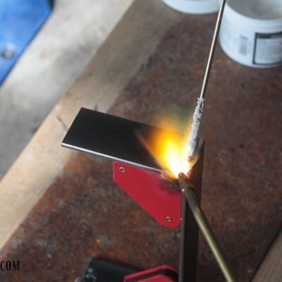 How to Braze – Brazing Metal Centerpiece Brackets