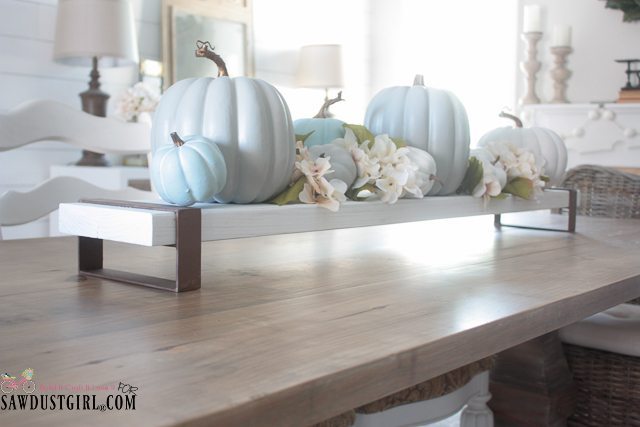 DIY Wood and Steel Table Centerpiece - Leraning to Braze
