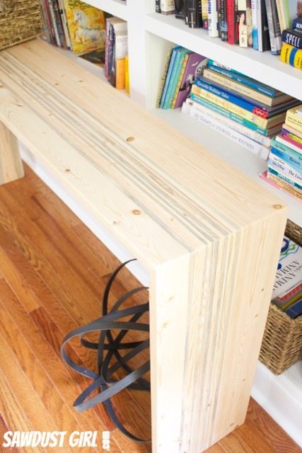 Rustic Contemporary Entry Table - GRR-RIPPER review and giveaway
