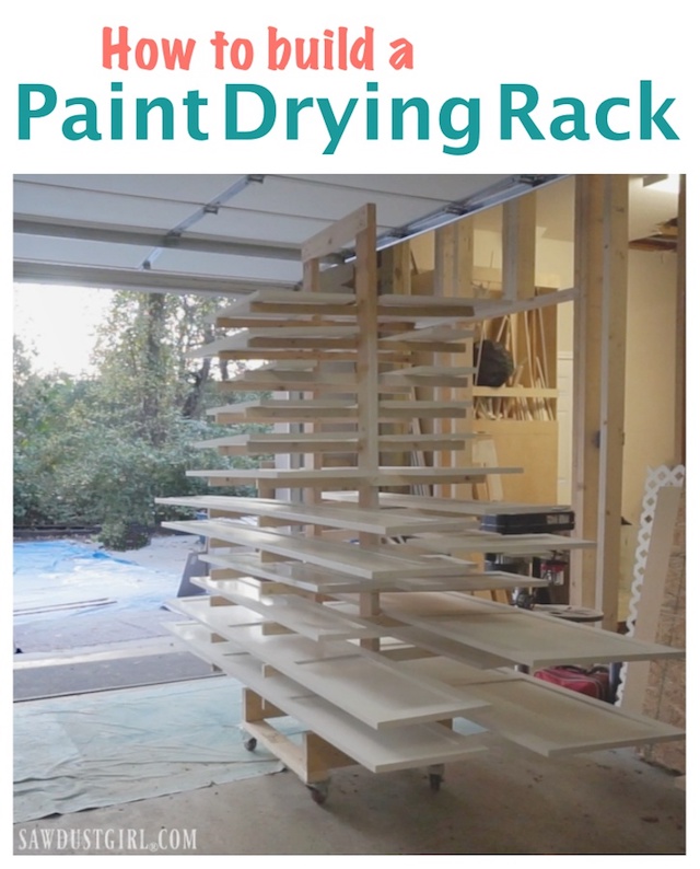 Paint Drying Rack for Cabinet Doors