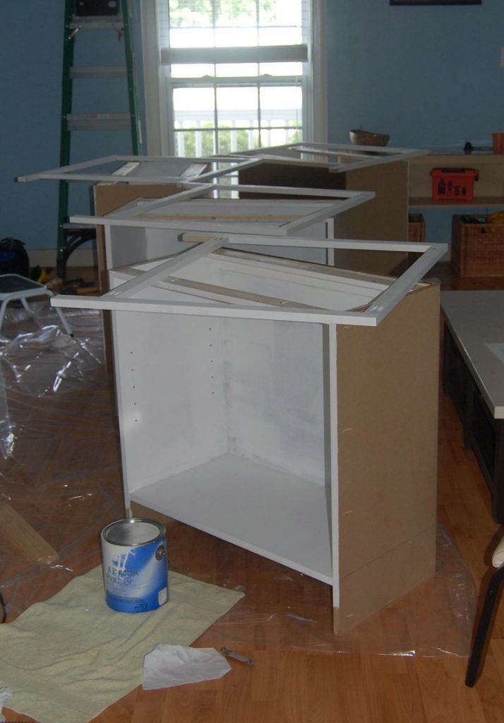 Painting Base Cabinets