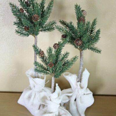 Pine Tree Topiaries {Guest Post}