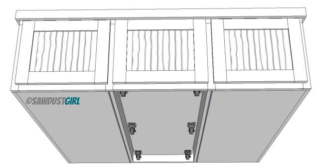 platform storage bed plans