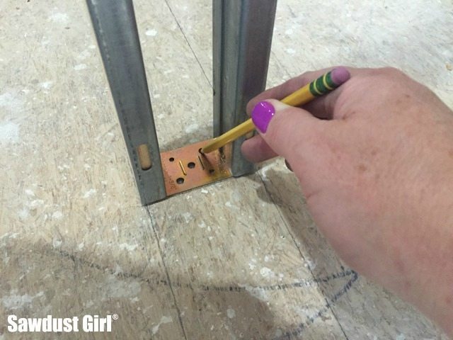 How to install a pocket door frame ~ https://sawdustgirl.com