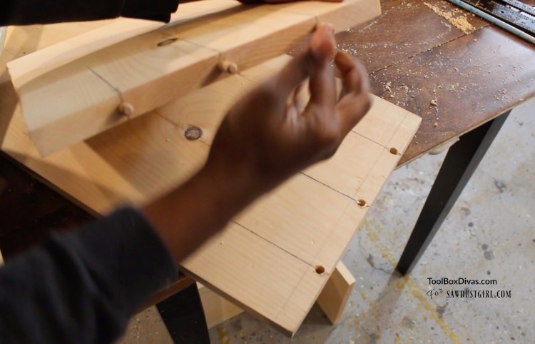 Working with dowels