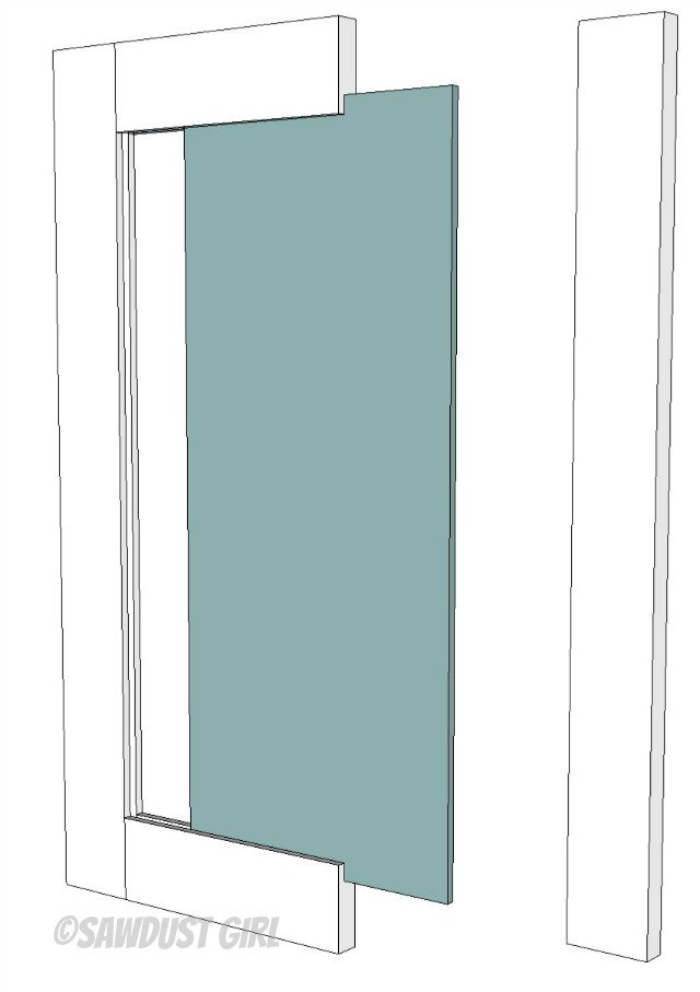 How to build a cabinet door