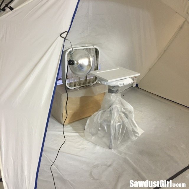 Spray Shelter for Painting