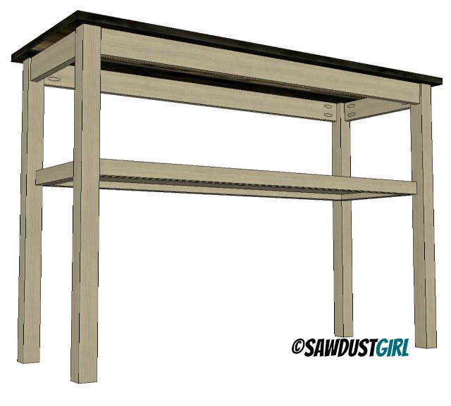 console table free plans and tutorial