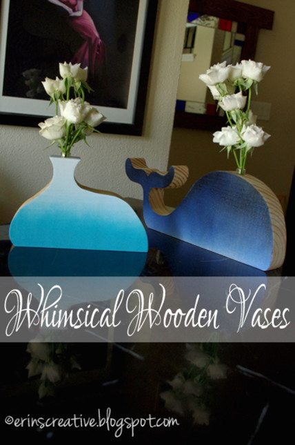 How to Make a Whimsical Wooden Vase