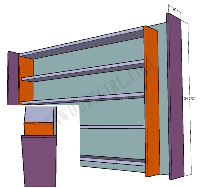 plans for wrapping paper cabinet